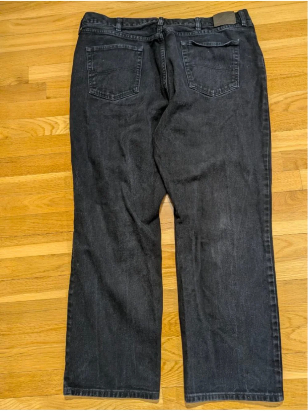 Lee Straight Leg Jeans 42 x 32 Blue Black Set of 2